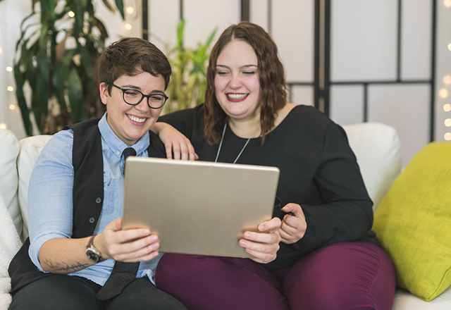 transgender patients sitting together