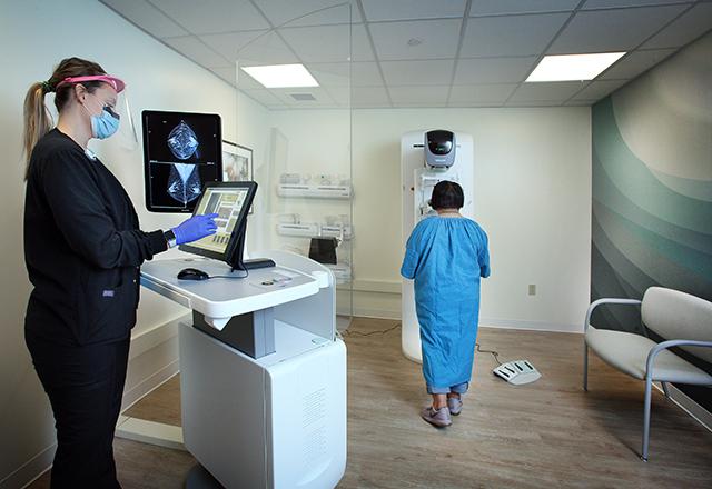 patient having a ct exam