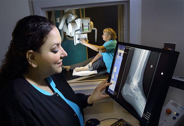 patient having a ct exam