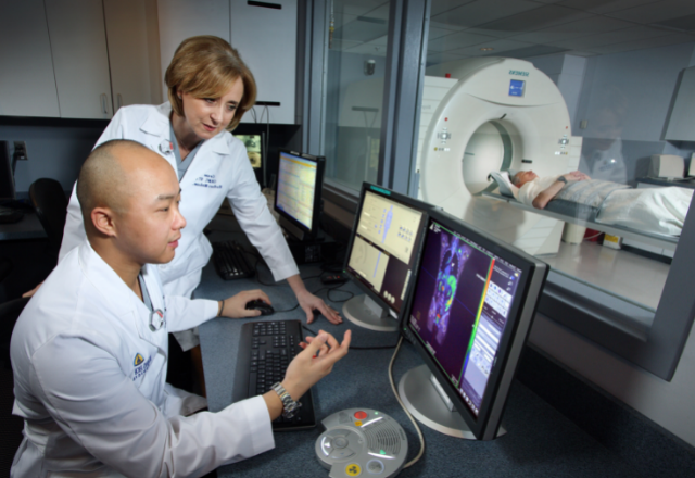 patient having a ct exam