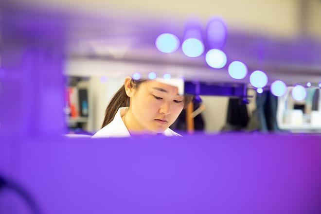 Woman in a Research lab