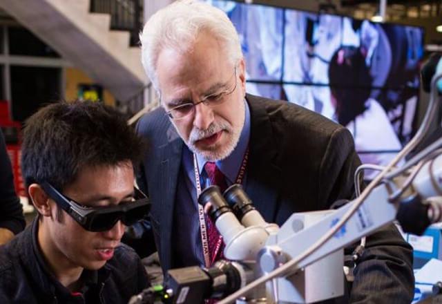 wilmer researchers observing lab findings